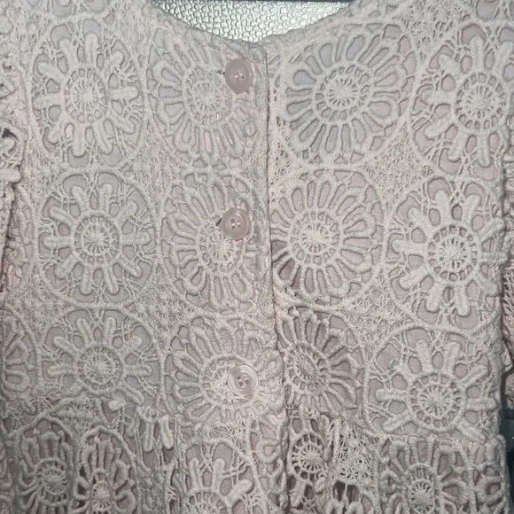 Toddler Girl Dollcake Pink Lace Dress Size 3 Dresses